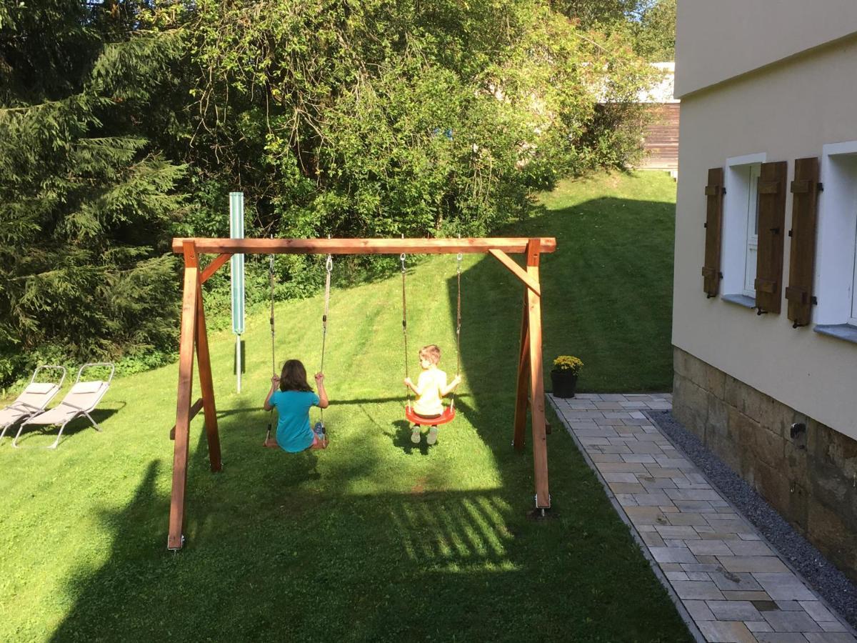 Ferienwohnung Richtermuehle Saupsdorf Buitenkant foto